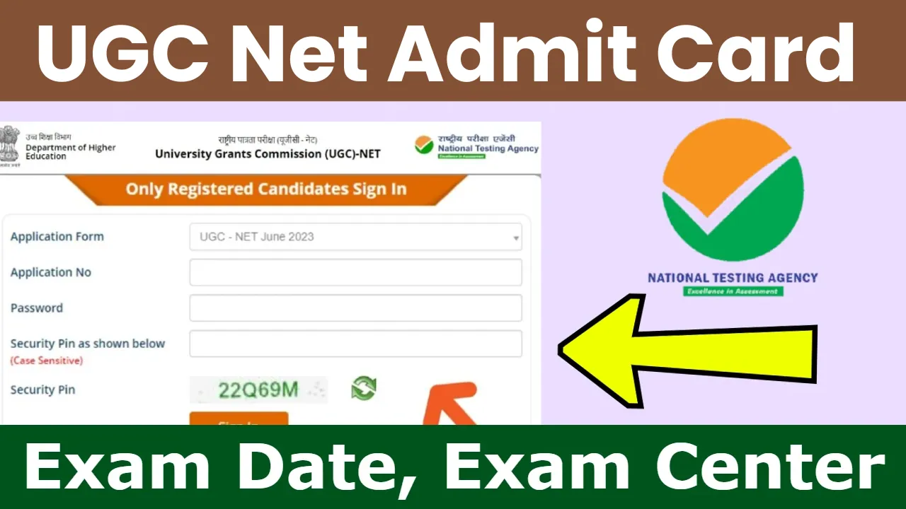 UGC Net Admit Card