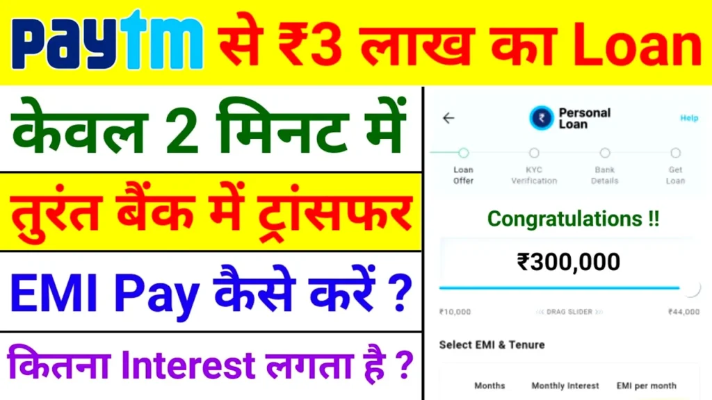 Paytm Personal Loan Apply